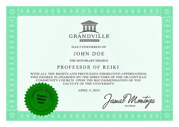 Doktortitel per Email von der Grandville University kaufen