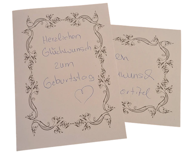 Gru&szlig;karten als Klappkarte kostenlos