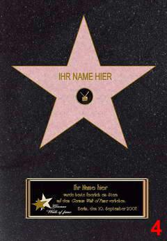 Geschenke, Geschenkideen, Stern, Hollywood, Hollywoodstern, Walk of Fame