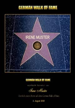 Geschenke, Geschenkideen, Stern, Hollywood, Hollywoodstern, Walk of Fame